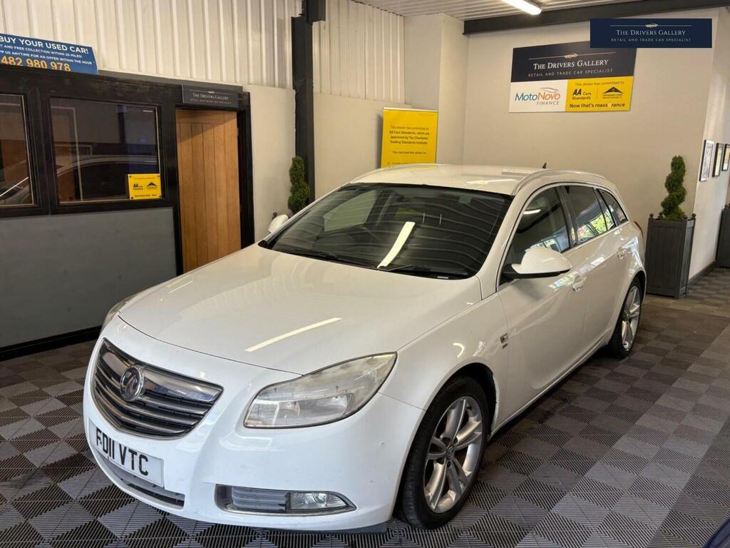 Vauxhall Insignia Estate 2.0 Cdti Ecoflex Sri Sports Tourer Euro 5 5 FD11VTC White #6