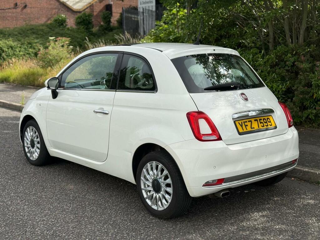 Fiat 500 1.2 Lounge Euro 6 Ss YFZ7599 White #4