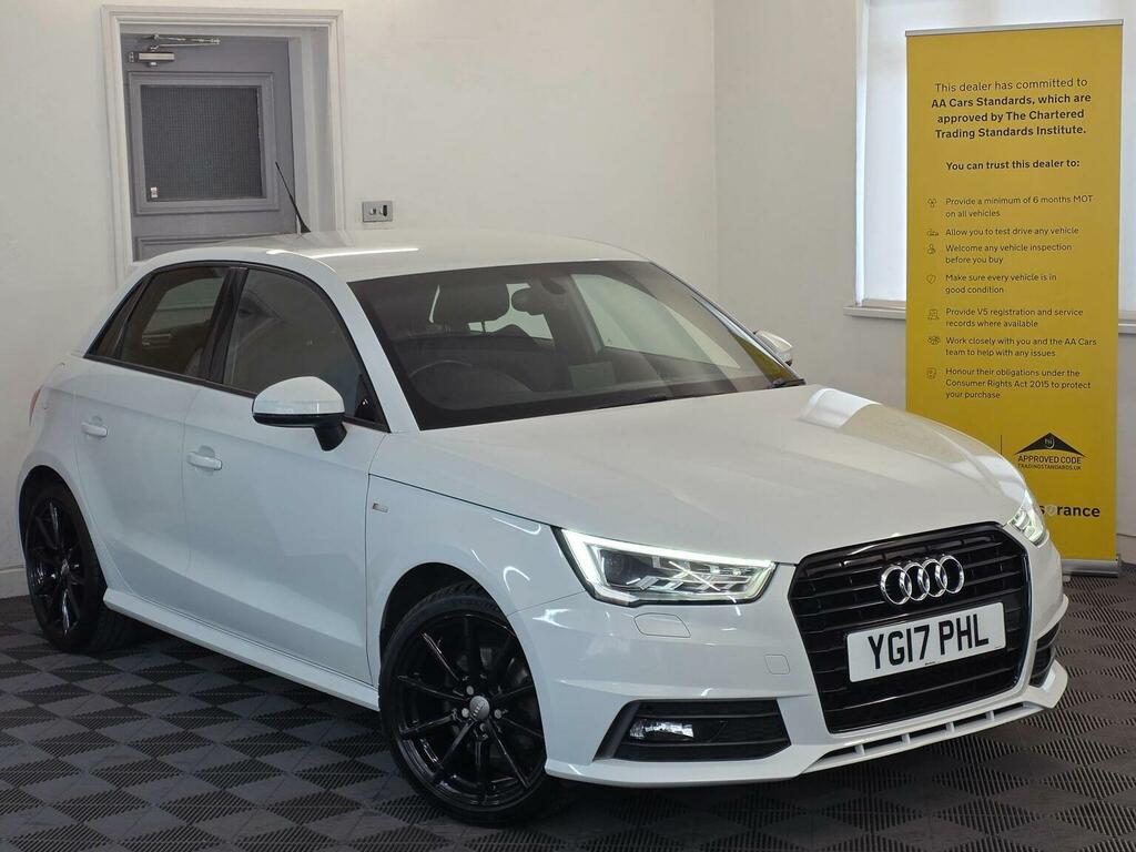 Audi A1 1.4 Tfsi Cod S Line Sportback Euro 6 S S White #4