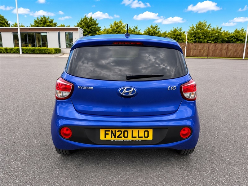 Hyundai I10 1.0 Play Hatchback Euro 6 67 Ps FN20LLO Blue #4