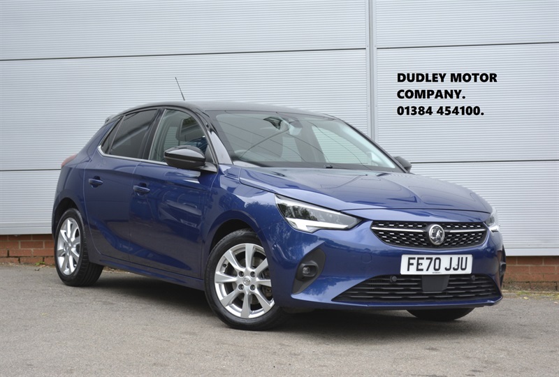 Vauxhall Corsa 1.2 Turbo Elite Nav Hatchback Euro Blue