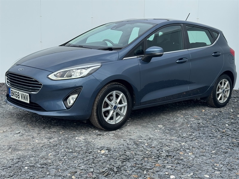 Ford Fiesta 1.0T Ecoboost Gpf Zetec Hatchback Manua BK68VNV Blue #3