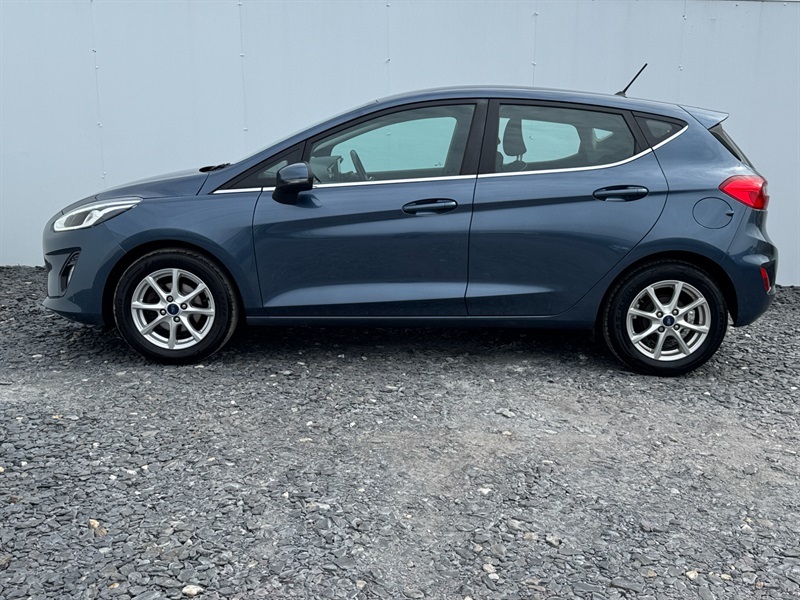 Ford Fiesta 1.0T Ecoboost Gpf Zetec Hatchback Manua BK68VNV Blue #4