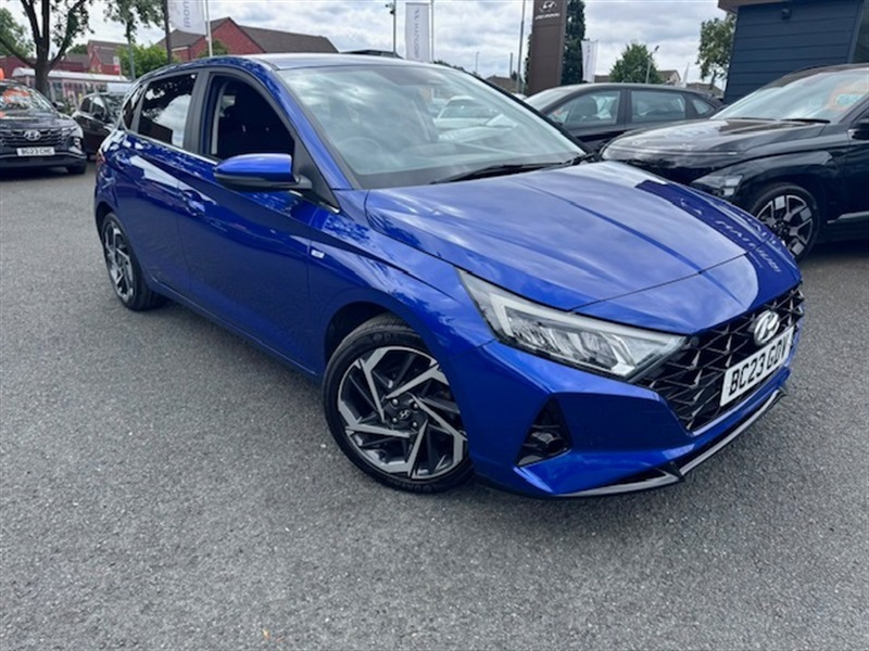 Hyundai I20 1.0 T-gdi Mhev Premium Hatchback Hybrid Blue