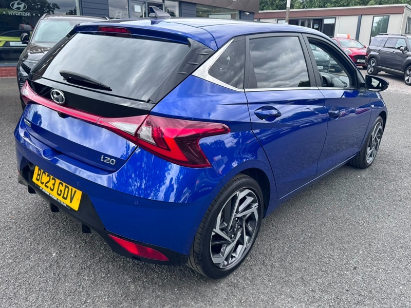 Hyundai I20 1.0 T-gdi Mhev Premium Hatchback Hybrid Blue #6