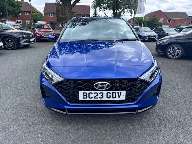 Hyundai I20 1.0 T-gdi Mhev Premium Hatchback Hybrid Blue #3