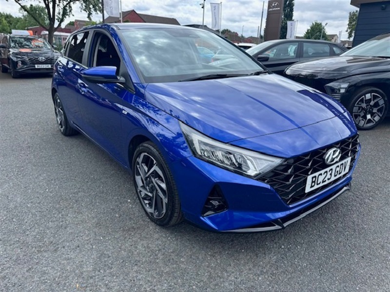 Hyundai I20 1.0 T-gdi Mhev Premium Hatchback Hybrid Blue #4