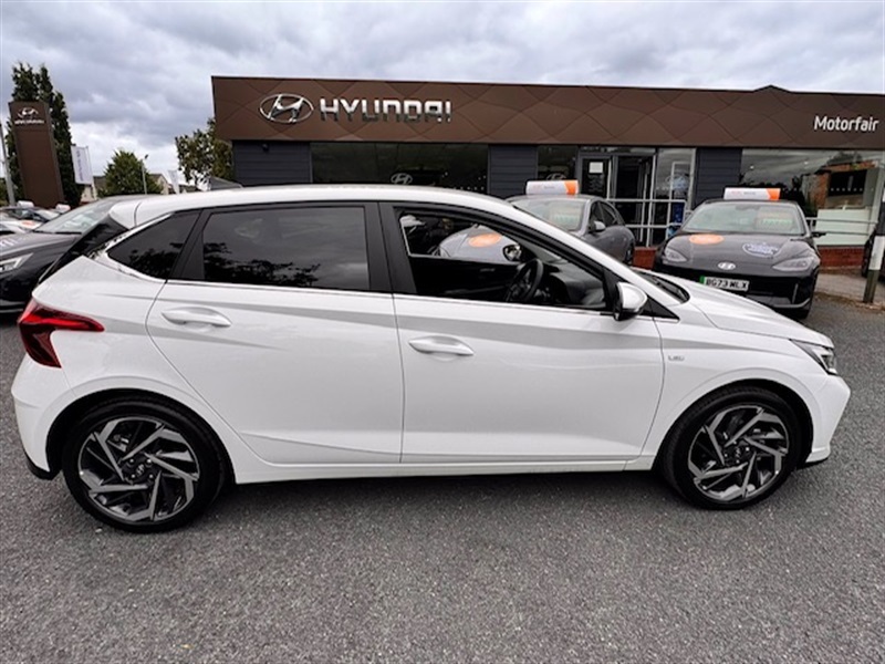 Hyundai I20 1.0 T-gdi Mhev Premium Hatchback Hybrid White #6