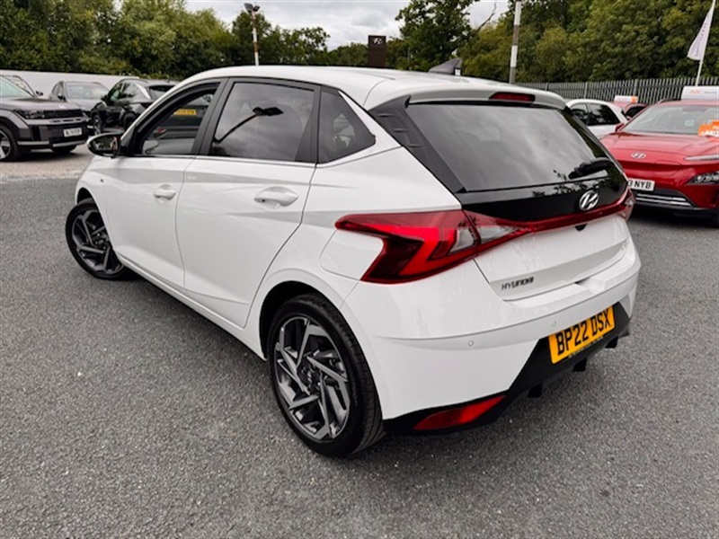 Hyundai I20 1.0 T-gdi Mhev Premium Hatchback Hybrid White #2