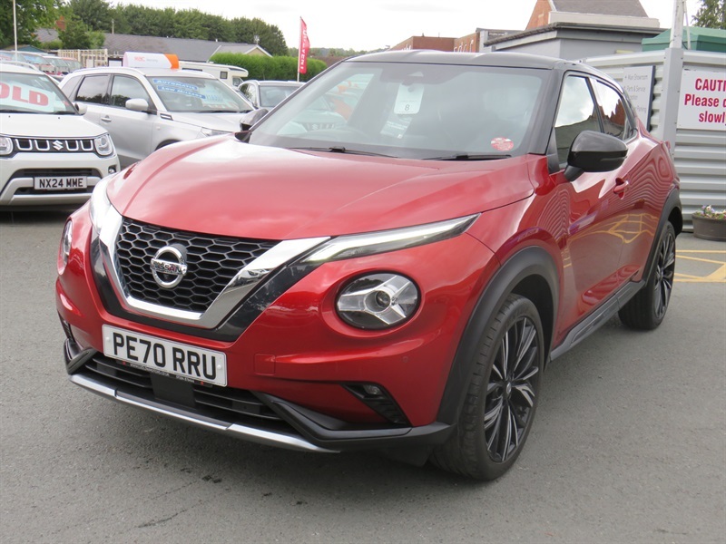 Nissan Juke 1.0 Dig-t Tekna Suv Euro 6 Ss PE70RRU Red #4