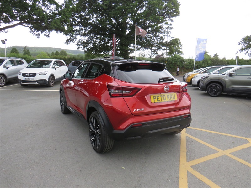 Nissan Juke 1.0 Dig-t Tekna Suv Euro 6 Ss PE70RRU Red #2