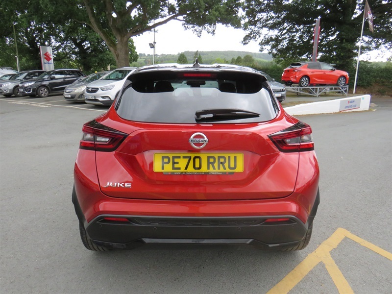 Nissan Juke 1.0 Dig-t Tekna Suv Euro 6 Ss PE70RRU Red #6