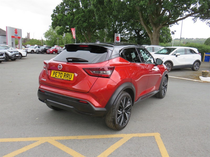 Nissan Juke 1.0 Dig-t Tekna Suv Euro 6 Ss PE70RRU Red #3