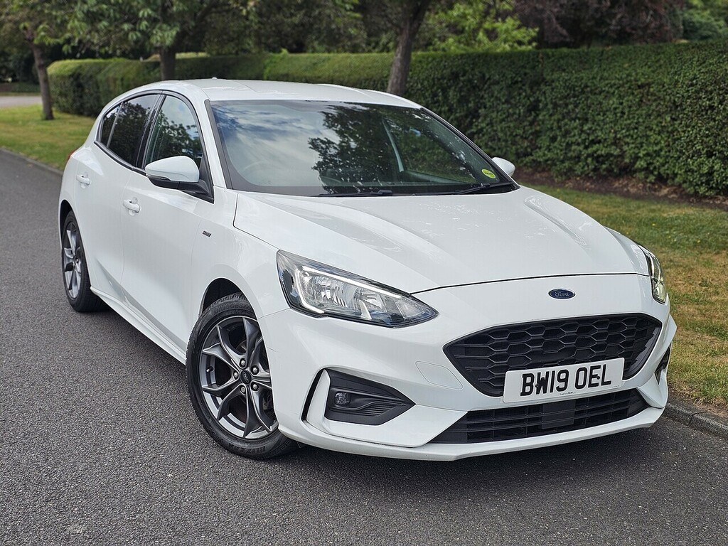 Ford Focus T Ecoboost St-line U3584 Ulez BW19OEL White