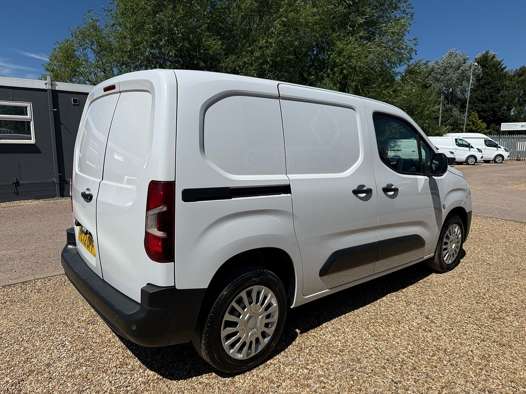 Toyota Proace City 1.5 Bluehdi Icon L1 H1 Swb Panel Van - White FL72OPF White #4