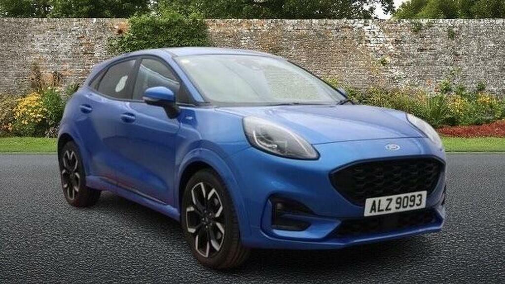Ford Puma 1.0T Ecoboost Mhev St-line X Dct Euro 6 Ss Blue #2
