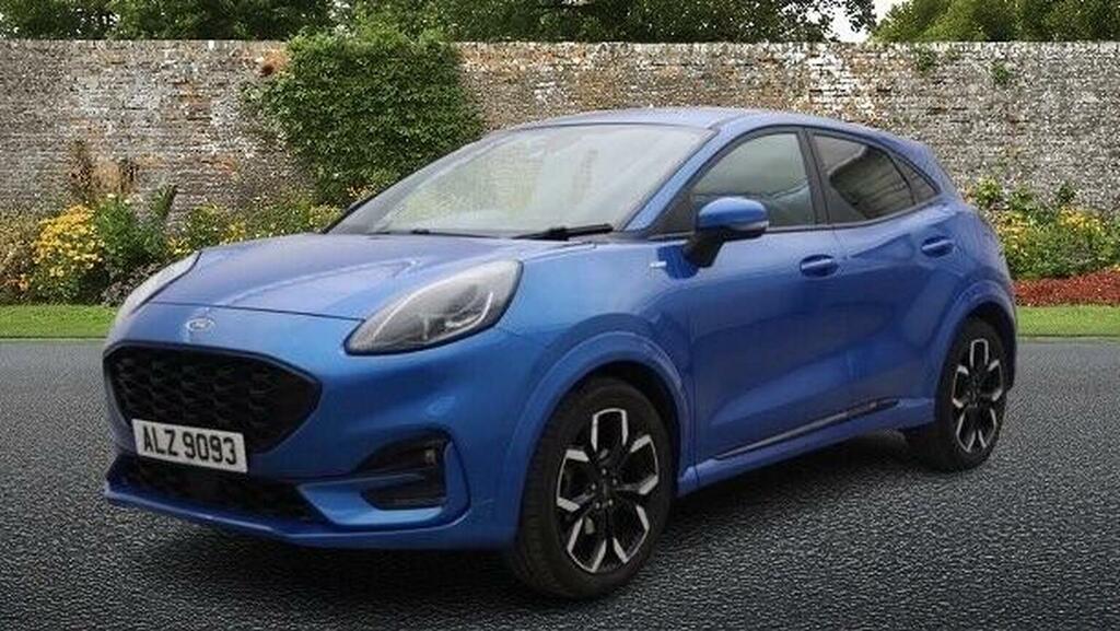 Ford Puma 1.0T Ecoboost Mhev St-line X Dct Euro 6 Ss Blue