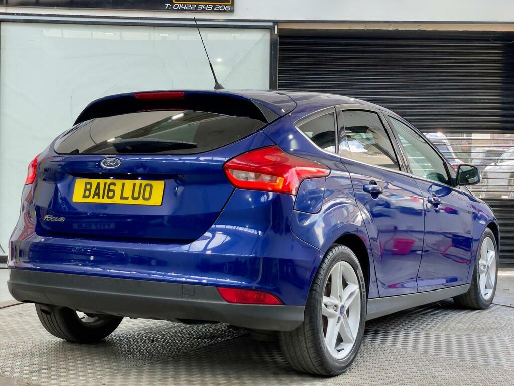 Ford Focus Hatchback 1.5 Tdci Zetec Euro 6 Ss 201616 Blue #4