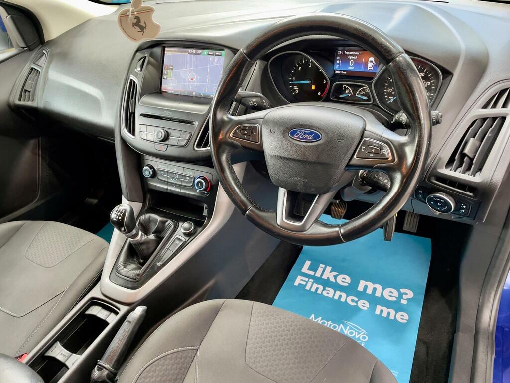 Ford Focus Hatchback 1.5 Tdci Zetec Euro 6 Ss 201616 Blue #5
