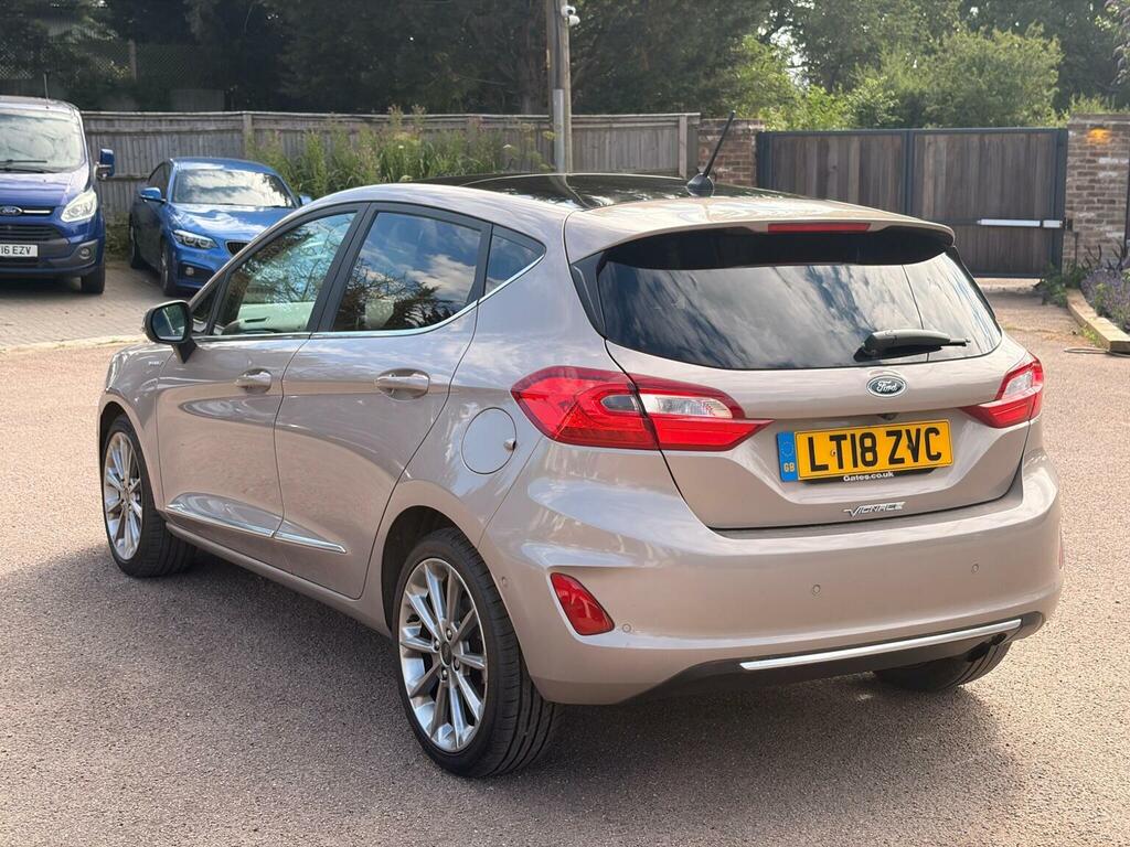 Ford Fiesta Hatchback 1.0T Ecoboost Vignale Euro 6 Ss LT18ZVC Beige #6