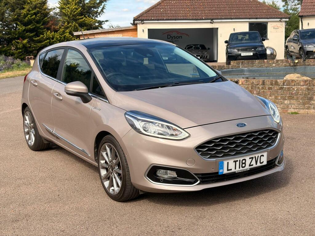 Ford Fiesta Hatchback 1.0T Ecoboost Vignale Euro 6 Ss LT18ZVC Beige #3