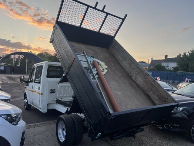 Ford Transit Custom Td 350 Tipper White #8