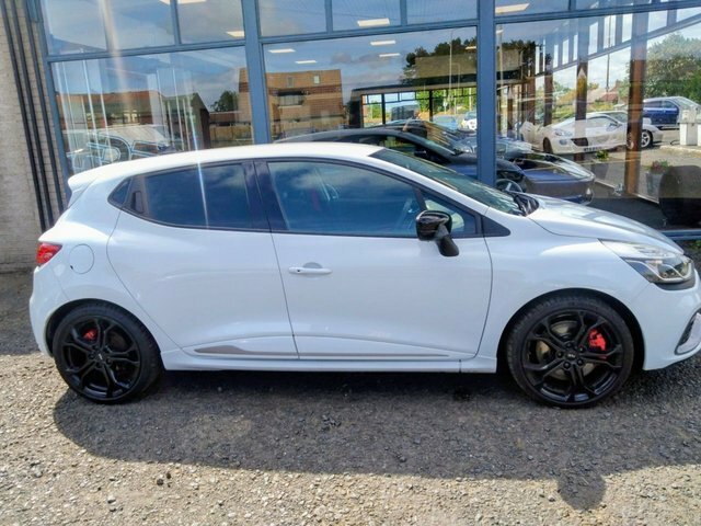 Renault Clio 2016 1.6 Tce Renaultsport Nav Lux Hatchback Pe RE16VEW White #2