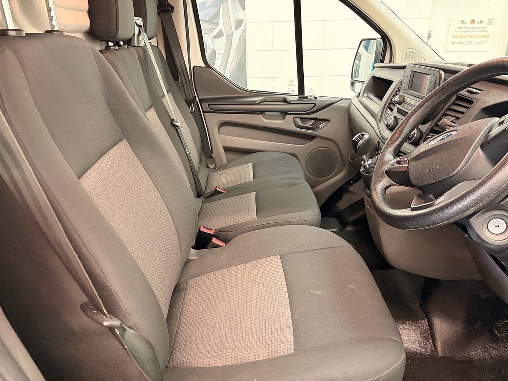 Ford Transit Custom 300 Ecoblue Leader U3120 Ulez WN23ZDA White #6