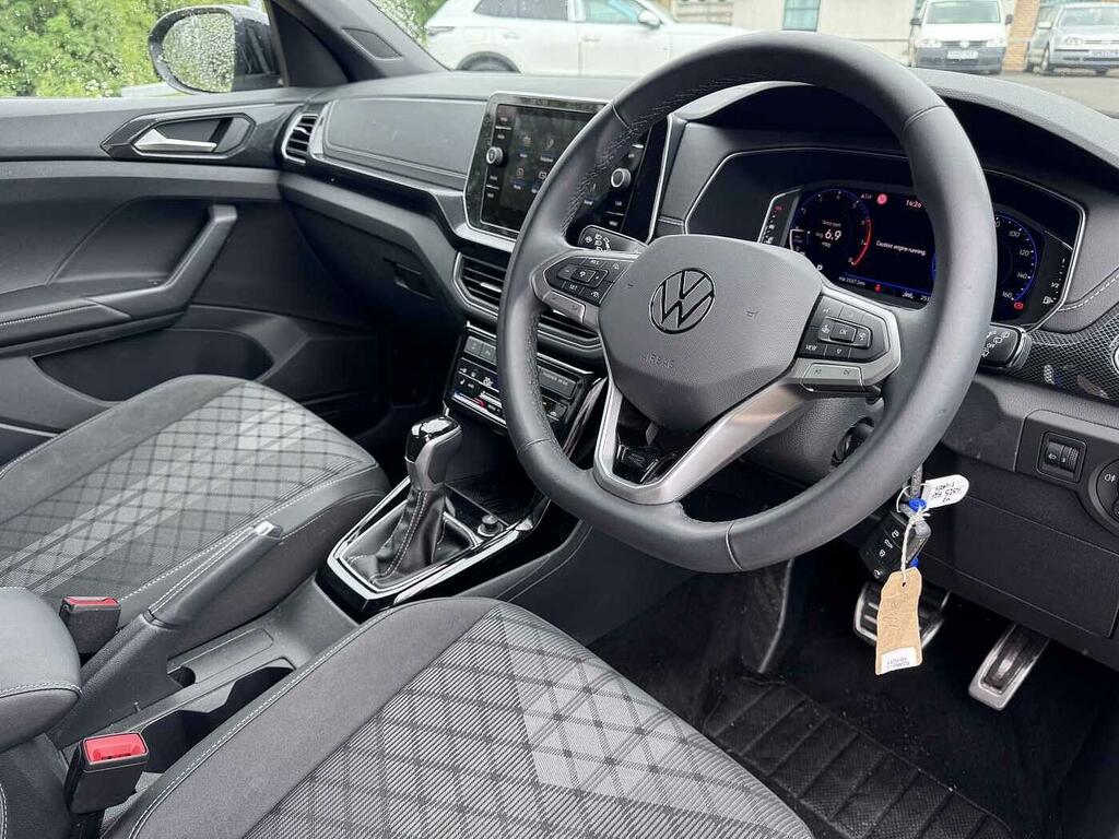 Volkswagen T-Cross 1.0 Tsi 115 R-line Dsg KS25HGF Black #6
