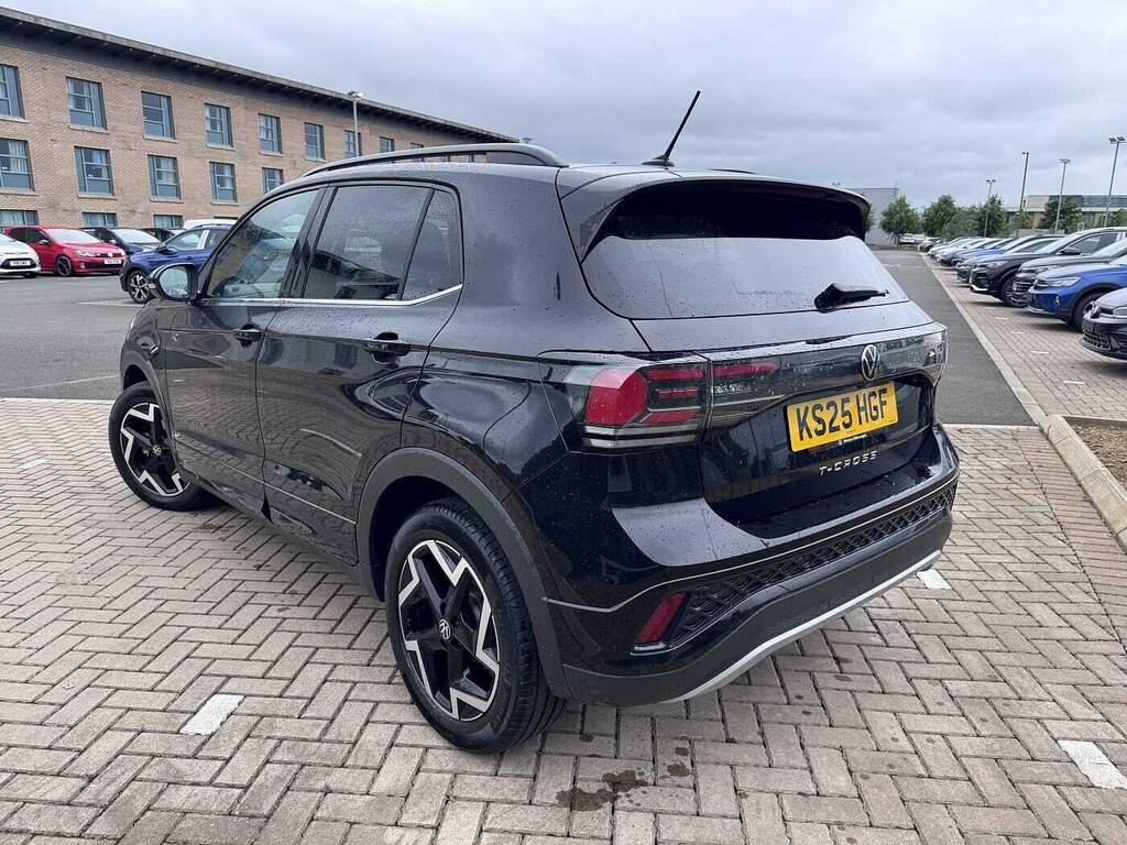 Volkswagen T-Cross 1.0 Tsi 115 R-line Dsg KS25HGF Black #3