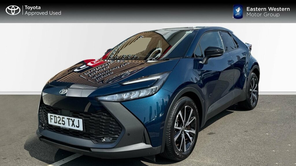 Toyota C-Hr 1.8 Vvt-h Design Cvt Euro 6 Ss FD25TXJ Blue #3