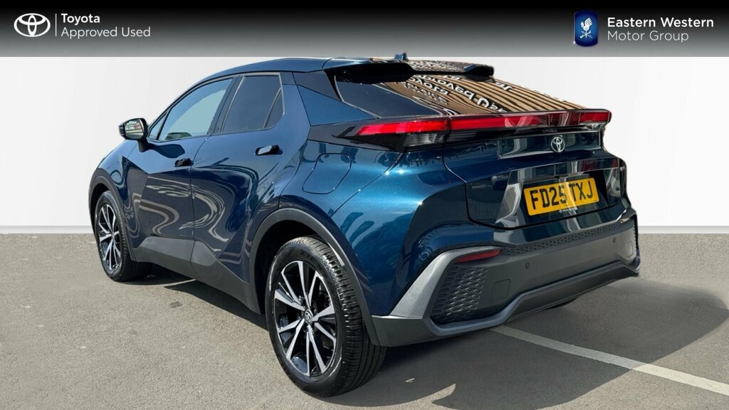 Toyota C-Hr 1.8 Vvt-h Design Cvt Euro 6 Ss FD25TXJ Blue #4