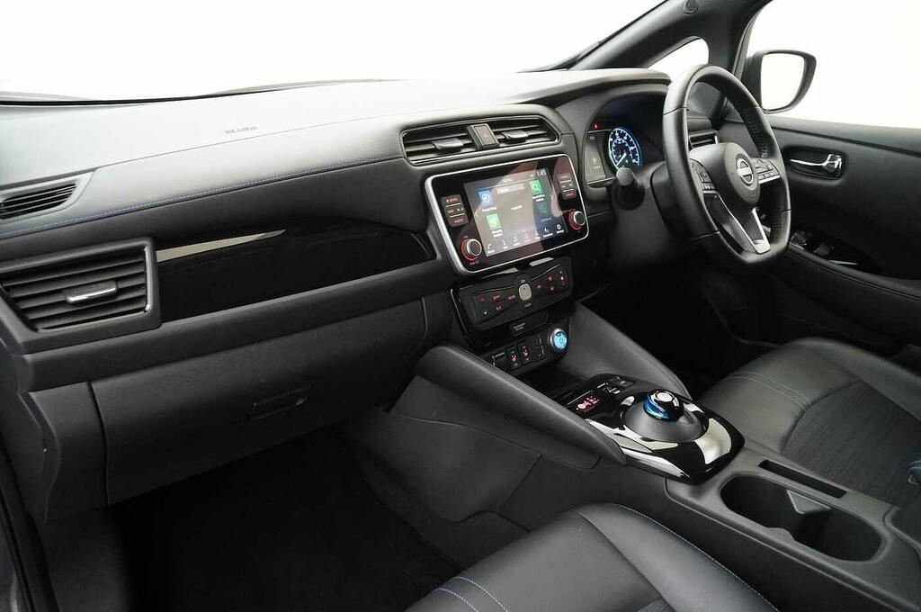 Nissan Leaf E 59Kw N-connecta With Sat Nav And 360 Aroun Grey #2