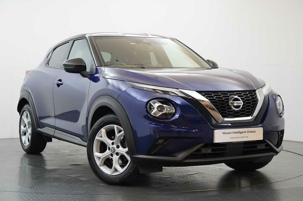 Nissan Juke 1.0 Dig-t 117 N-connecta Dct With Sat Nav And Blue
