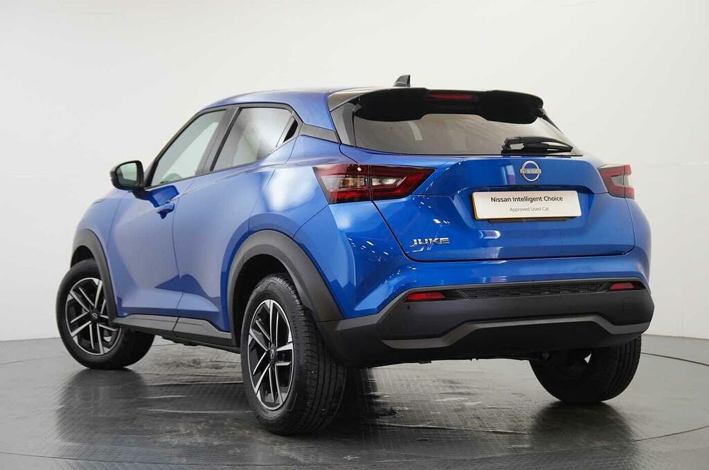Nissan Juke 1.0 Dig-t 114 N-connecta With Sat Nav And Rear Vie Blue #3