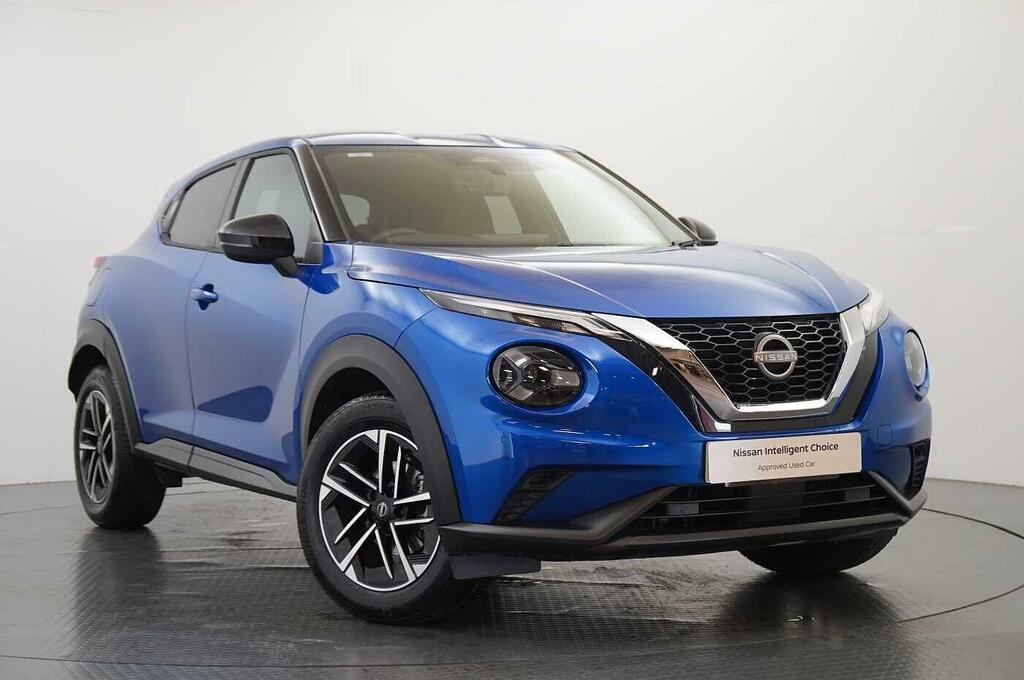 Nissan Juke 1.0 Dig-t 114 N-connecta With Sat Nav And Rear Vie Blue