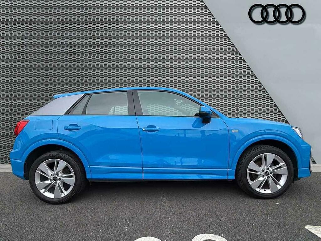 Audi Q2 S Line 30 Tfsi 110 Ps 6-Speed Blue #4
