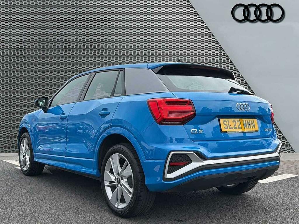 Audi Q2 S Line 30 Tfsi 110 Ps 6-Speed Blue #3
