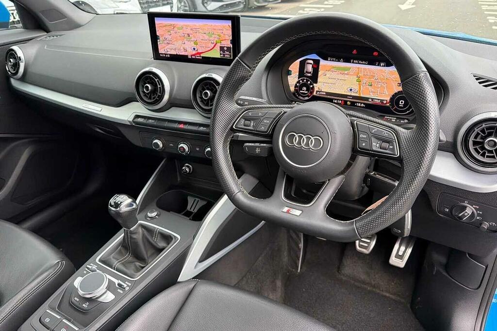 Audi Q2 S Line 30 Tfsi 110 Ps 6-Speed Blue #6