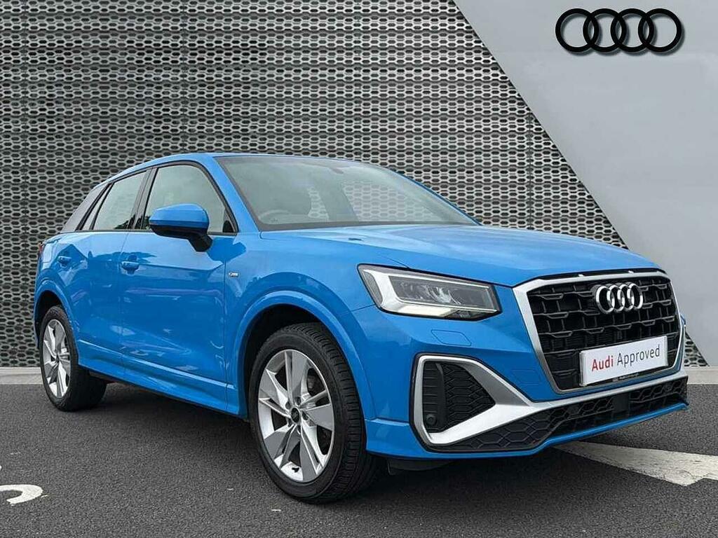 Audi Q2 S Line 30 Tfsi 110 Ps 6-Speed Blue