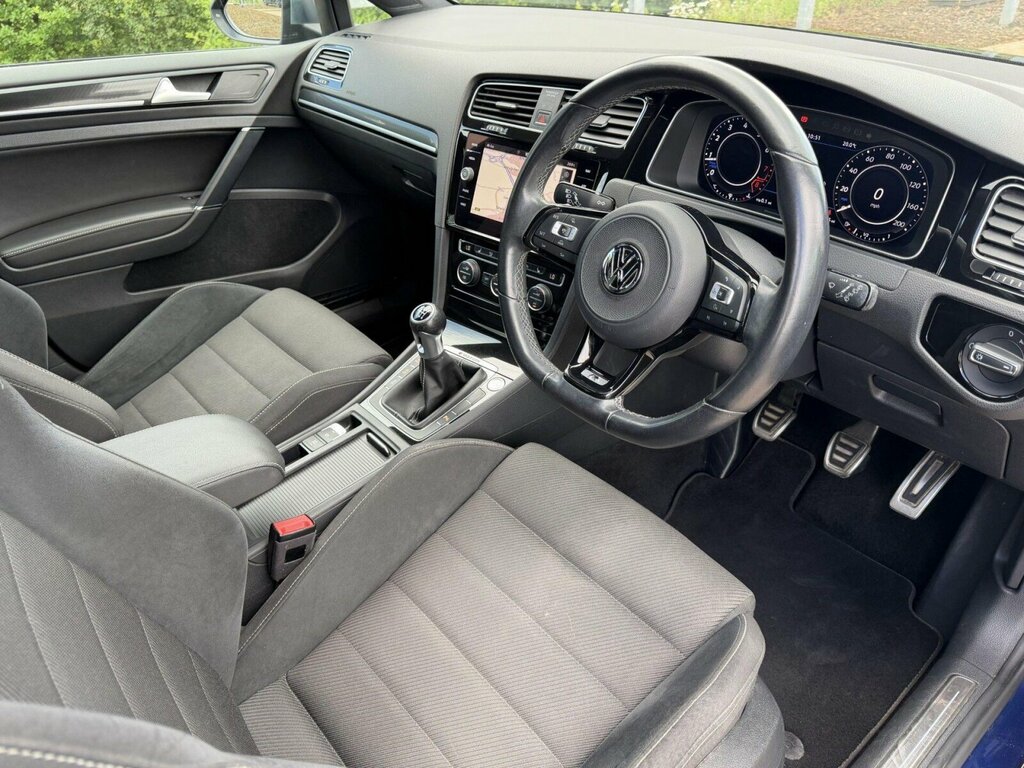 Volkswagen Golf 2.0 Tsi 310 R 4Motion Blue #6