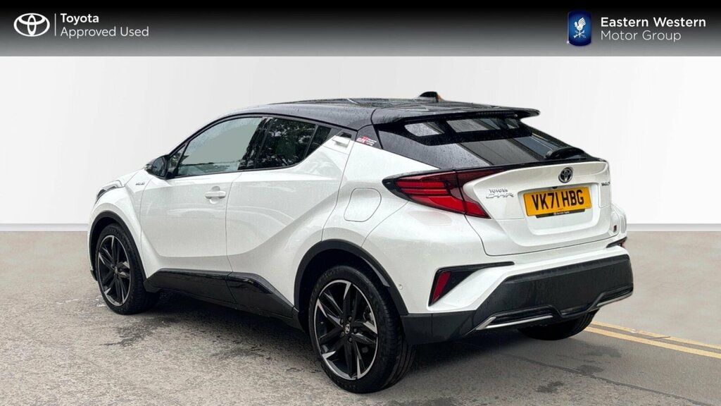 Toyota C-Hr 1.8 Vvt-h Gr Sport Cvt Euro 6 Ss White #4