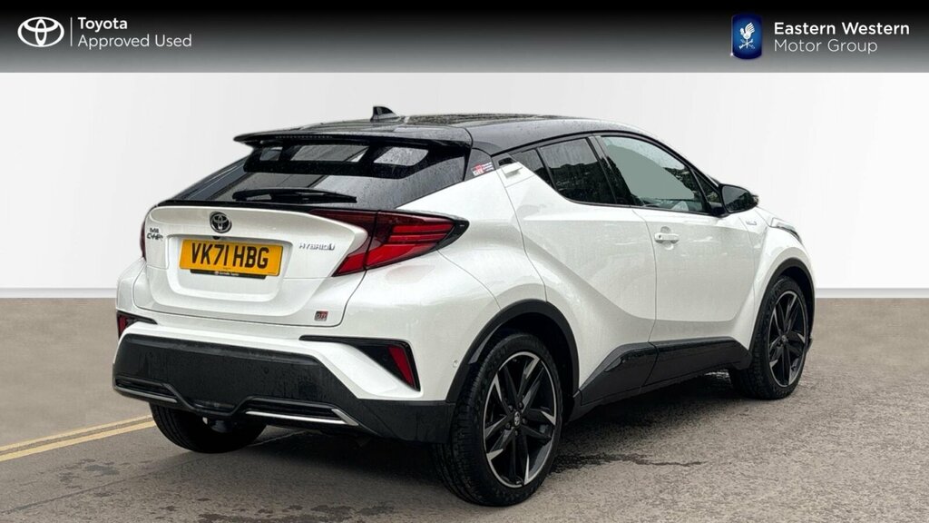Toyota C-Hr 1.8 Vvt-h Gr Sport Cvt Euro 6 Ss White #2