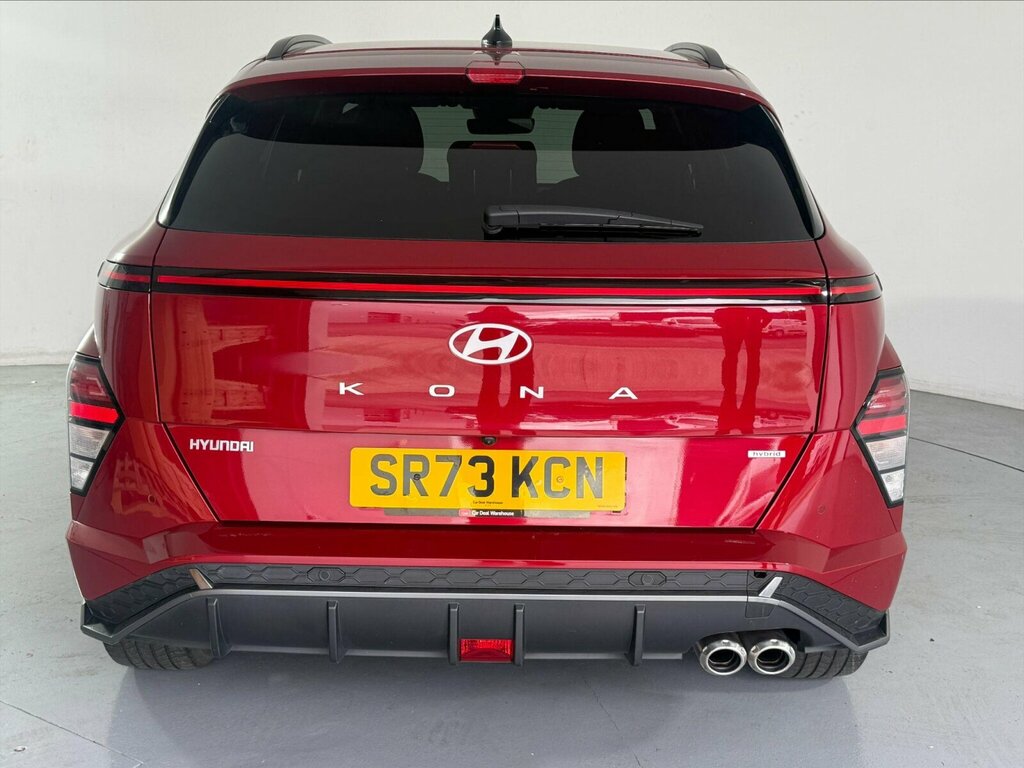 Hyundai Kona 1.6 H-gdi N Line Dct Euro 6 Ss Red #4