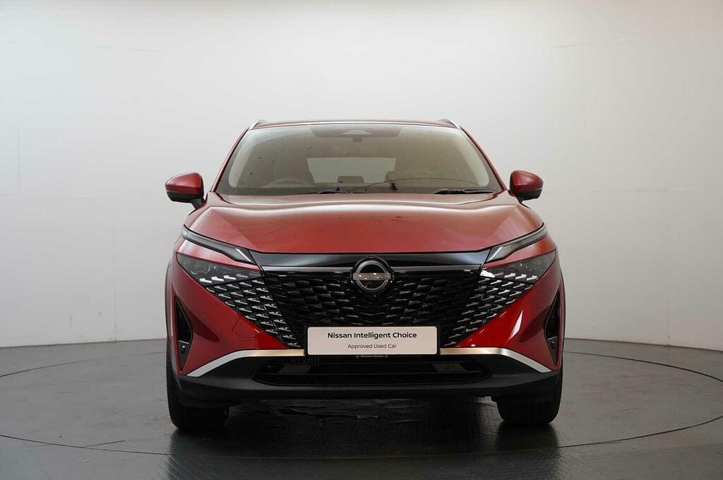 Nissan Qashqai 1.3 Dig-t Mh 140 N-connecta With Sat Nav And 360 V Red #4