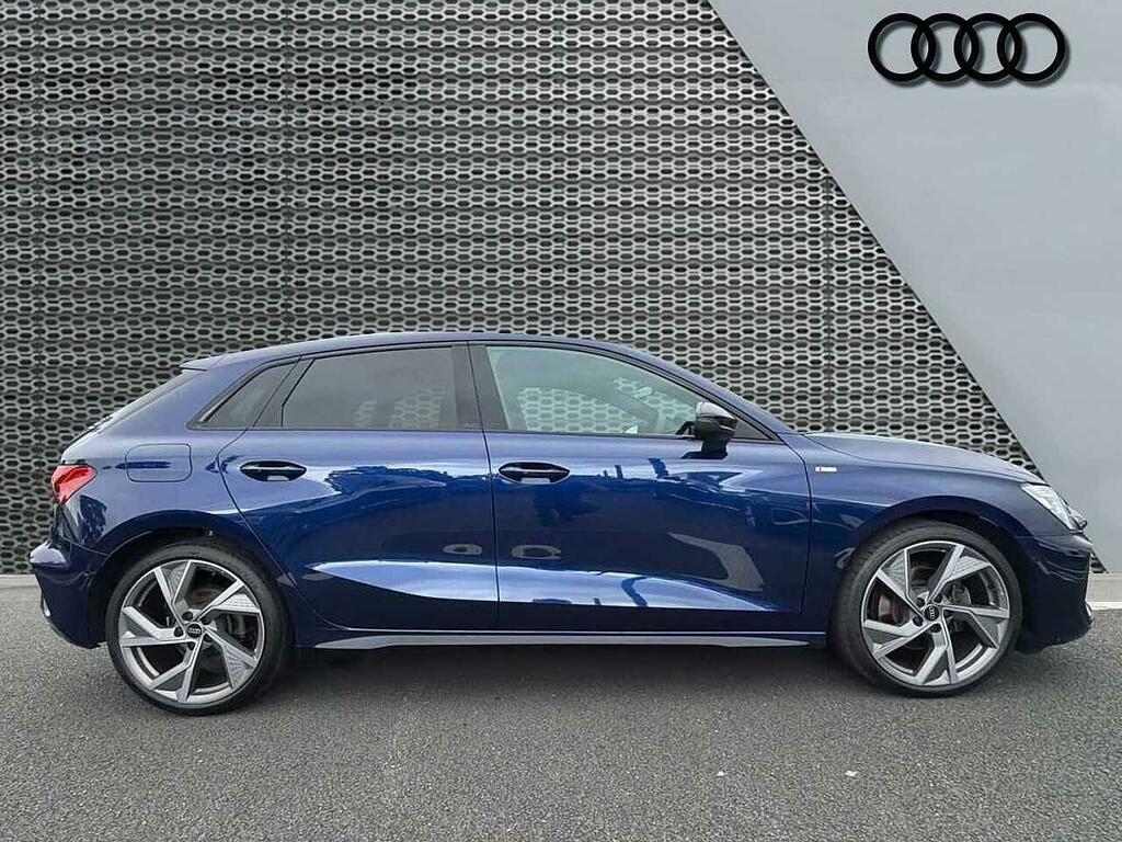 Audi A3 Black Edition Tdi 150 Ps S Tronic SL75LSD Blue #4