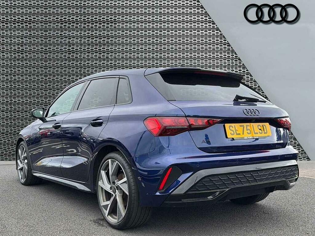Audi A3 Black Edition Tdi 150 Ps S Tronic SL75LSD Blue #3
