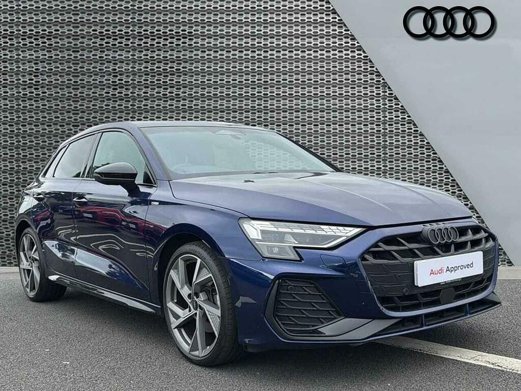 Audi A3 Black Edition Tdi 150 Ps S Tronic SL75LSD Blue