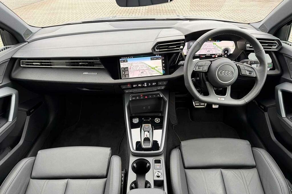 Audi A3 1.5 Tfsie 40 S Line Sportback Plug-in H White #21