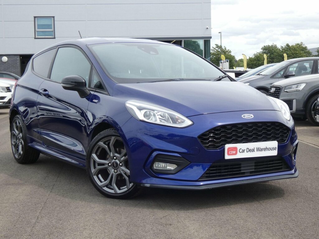 Ford Fiesta 1.0T Ecoboost St-line Euro 6 Ss Blue